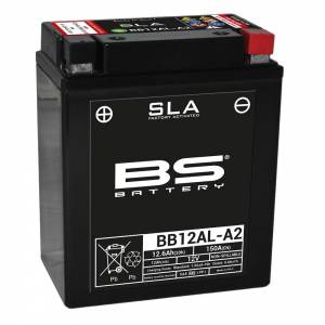 BS YB12AL-A2 SLA accu voor Peugeot Elystar 125
