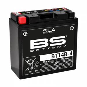 BS YT14B-BS SLA accu voor Yamaha BT 1100 Bulldog