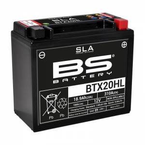 BS YTX20HL-BS SLA accu voor Yamaha YFM 450 Grizzly
