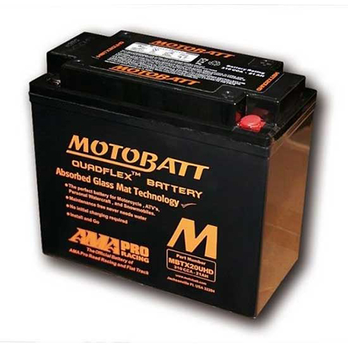 MotoBatt MBTX20UHD voor Yamaha YFM 550F Grizzly