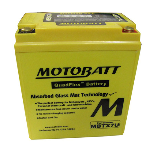 MotoBatt MBTX7U voor Yamaha XT 125 R