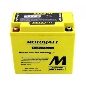 MotoBatt MBT14B4 voor Yamaha XVS 1100 DragStar