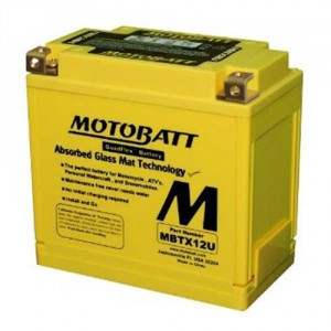 MotoBatt MBTX12U voor Piaggio Beverly 125