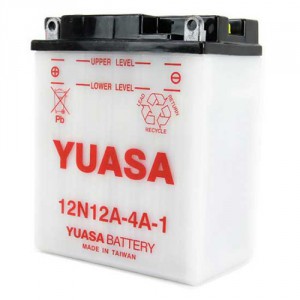 Yuasa 12N12A-4A-1 voor Yamaha XV 500 Virago