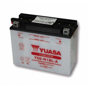 Yuasa Y50-N18L-A voor Yamaha XV 1000 Virago
