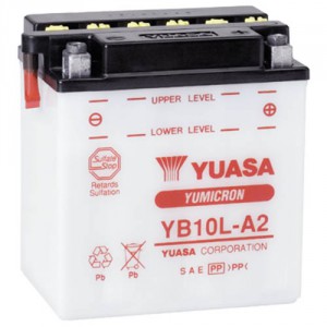 Yuasa YB10L-A2 voor Yamaha Cygnus 180
