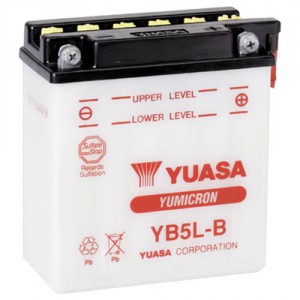 Yuasa YB5L-B voor Yamaha TZR 250