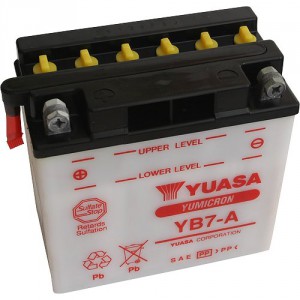 Yuasa YB7-A voor Peugeot Elystar 150