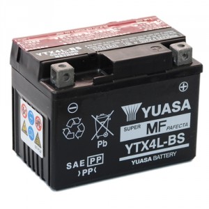 Yuasa YTX4L-BS voor Yamaha Neos 100