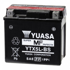 Yuasa YTX5L-BS voor KTM 300 EXC Enduro