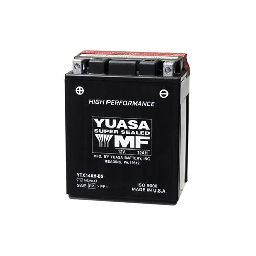 Yuasa YTX14AH-BS voor Yamaha YFM 660R Raptor