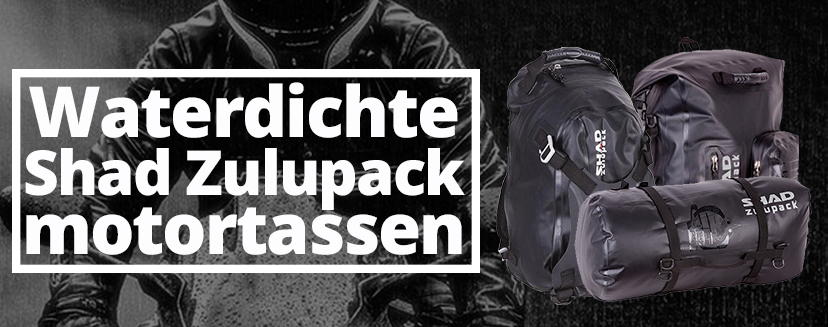 Waterdichte Shad Zulupack motortassen