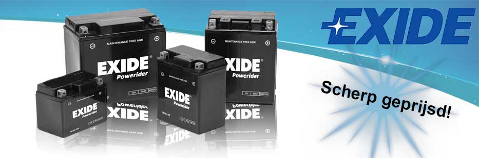 Exide accu's