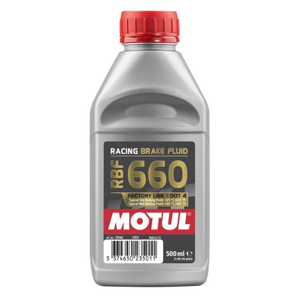 Motul Remvloeistof DOT 4 RBF 660 Racing Remvloeistof