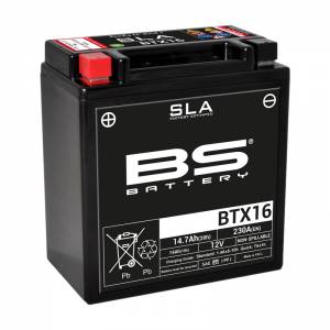 BS YTX16-BS SLA Accu voor Suzuki LT-A 700 KingQuad