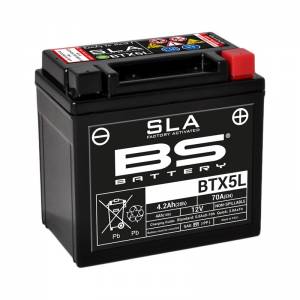 BS YTX5L-BS SLA Accu voor Kymco Maxxer 50