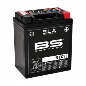 BS YTX7L-BS SLA Accu voor Aprilia Compay 125 Custom