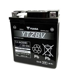 Yuasa YTZ8V accu onderhoudsvrij