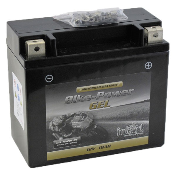 Intact YTX20L-BS Gel Accu voor Triumph Rocket III