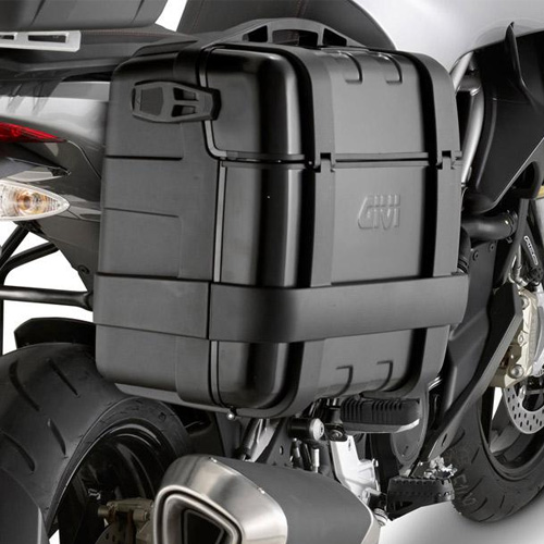 Givi zijkoffer TRK33B Trekker - Black Line