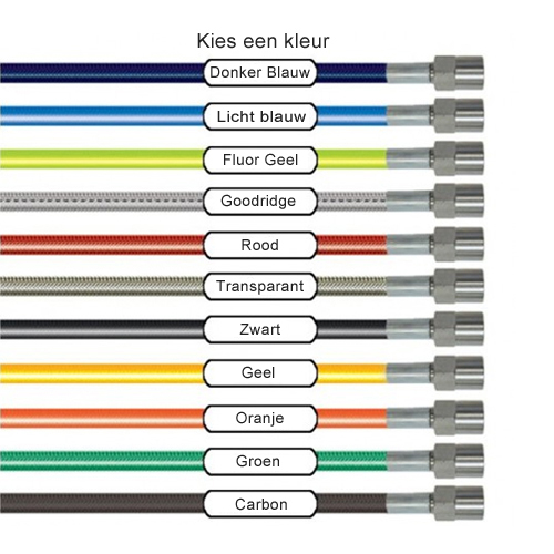 Goodridge stalen Koppelingsleiding voor Kymco Xciting 500