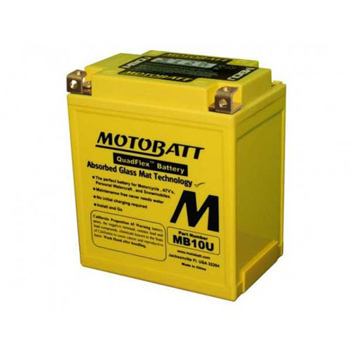 MotoBatt MB10U voor Yamaha XV 250 Virago