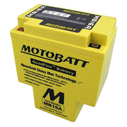 MotoBatt MB16A voor Honda VT 1100 Shadow