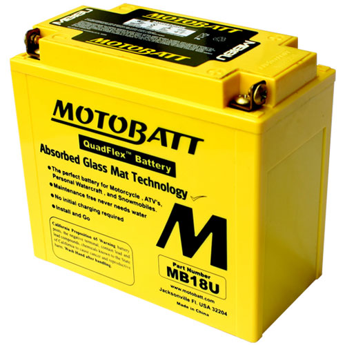 MotoBatt MB18U voor Kawasaki Z 1100