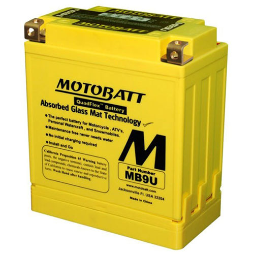 MotoBatt MB9U voor Keeway Speed 125