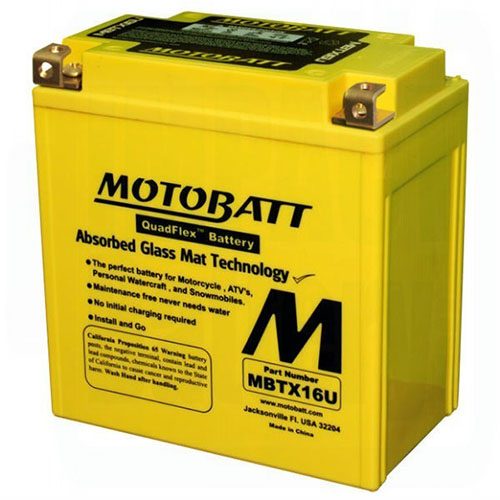 MotoBatt MBTX16U voor Honda XL 1000 V Varadero