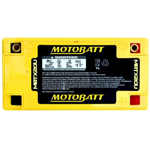 MotoBatt MBTX20U voor Harley-davidson Fat Bob FXEF