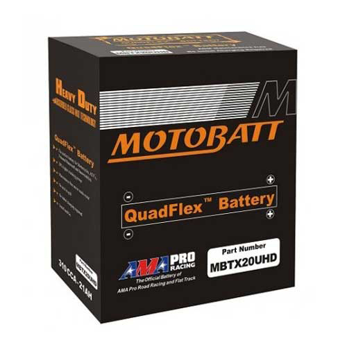 MotoBatt MBTX20UHD voor Harley-davidson Super Glide II - FXR