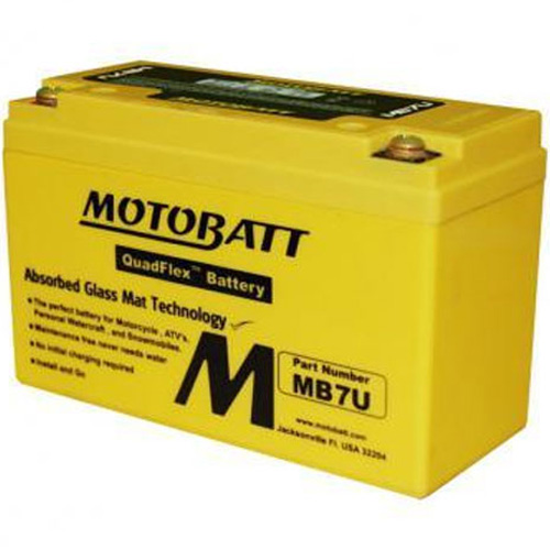 MotoBatt MB7U voor Yamaha TT 250