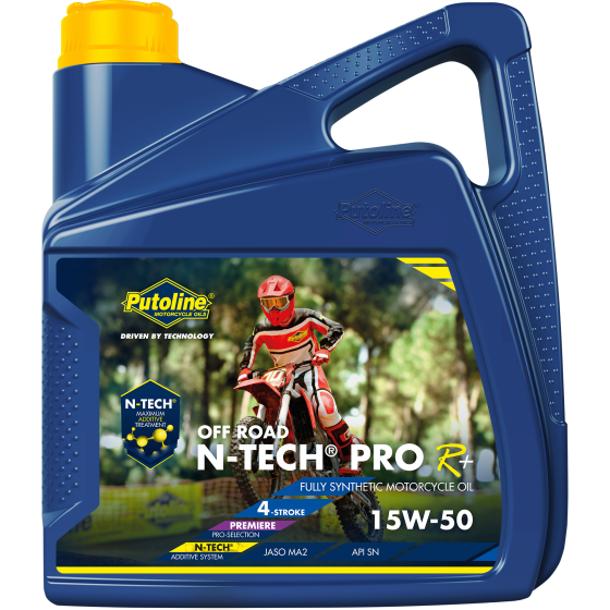 Putoline Off Road N-Tech Pro R+ 15W50 Vol Synthetisch 4L