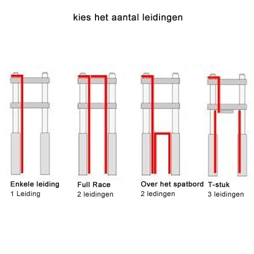 Hel Performance Remleidingen RVS voor Honda CRF 250