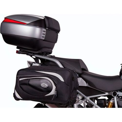 Shad Zij en Topkofferrek Set voor Benelli Zenzero 350