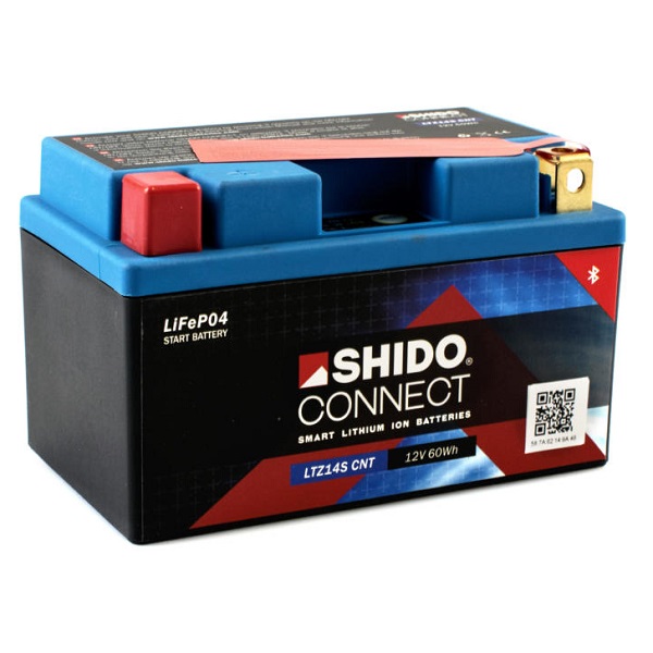 Shido LTZ14S Lithium Ion accu voor Honda Silver Wing 400