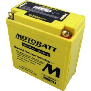 MotoBatt MB5U voor Yamaha XT 550