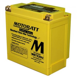 MotoBatt MBTX20U voor Triumph Rocket III