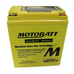 MotoBatt MBTX7U voor Kawasaki D-Tracker 250