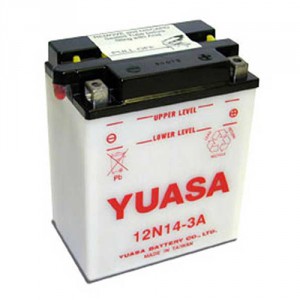 Yuasa 12N14-3A voor Kawasaki ZL 900 Eliminator