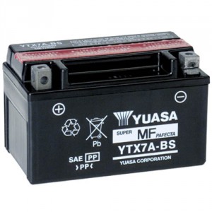 Yuasa YTX7A-BS voor Suzuki UE 125 CT