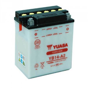 Yuasa YB14-A2 voor Honda CX 650