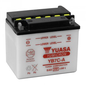 Yuasa YB7C-A voor Yamaha Riva 125 XC125