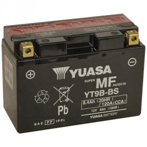 Yuasa YT9B-BS voor Yamaha YFM 700R Raptor