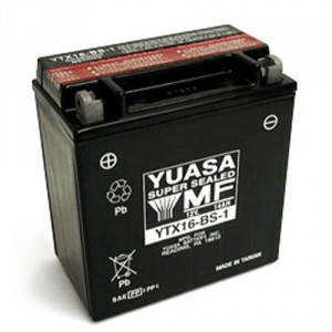 Yuasa YTX16-BS-1 voor Suzuki VL 1500 C1500 Intruder