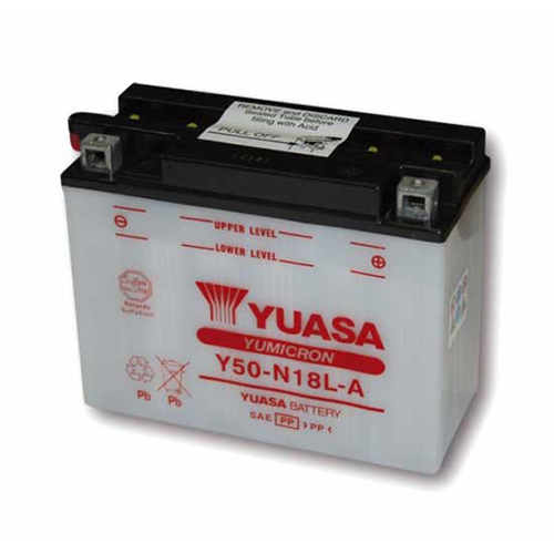 Yuasa Y50-N18L-A voor Yamaha XS 1100