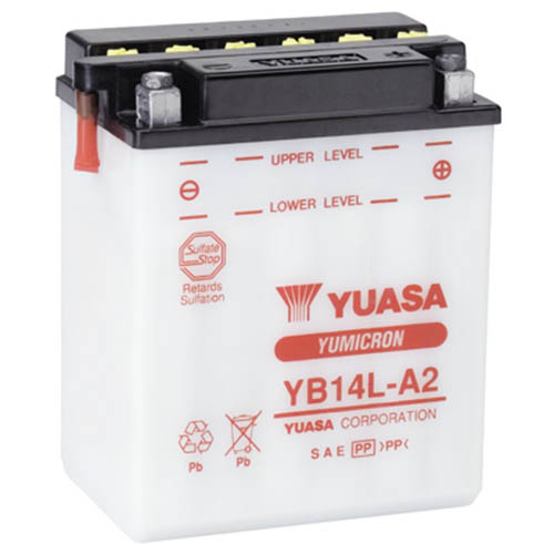 Yuasa YB14L-A2 voor Triumph Speed Triple 750