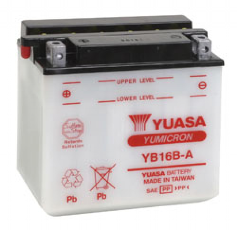 Yuasa YB16B-A voor Moto guzzi Daytona 1000