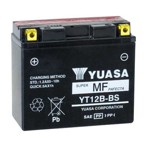 Yuasa YT12B-BS voor Ducati Hypermotard 821